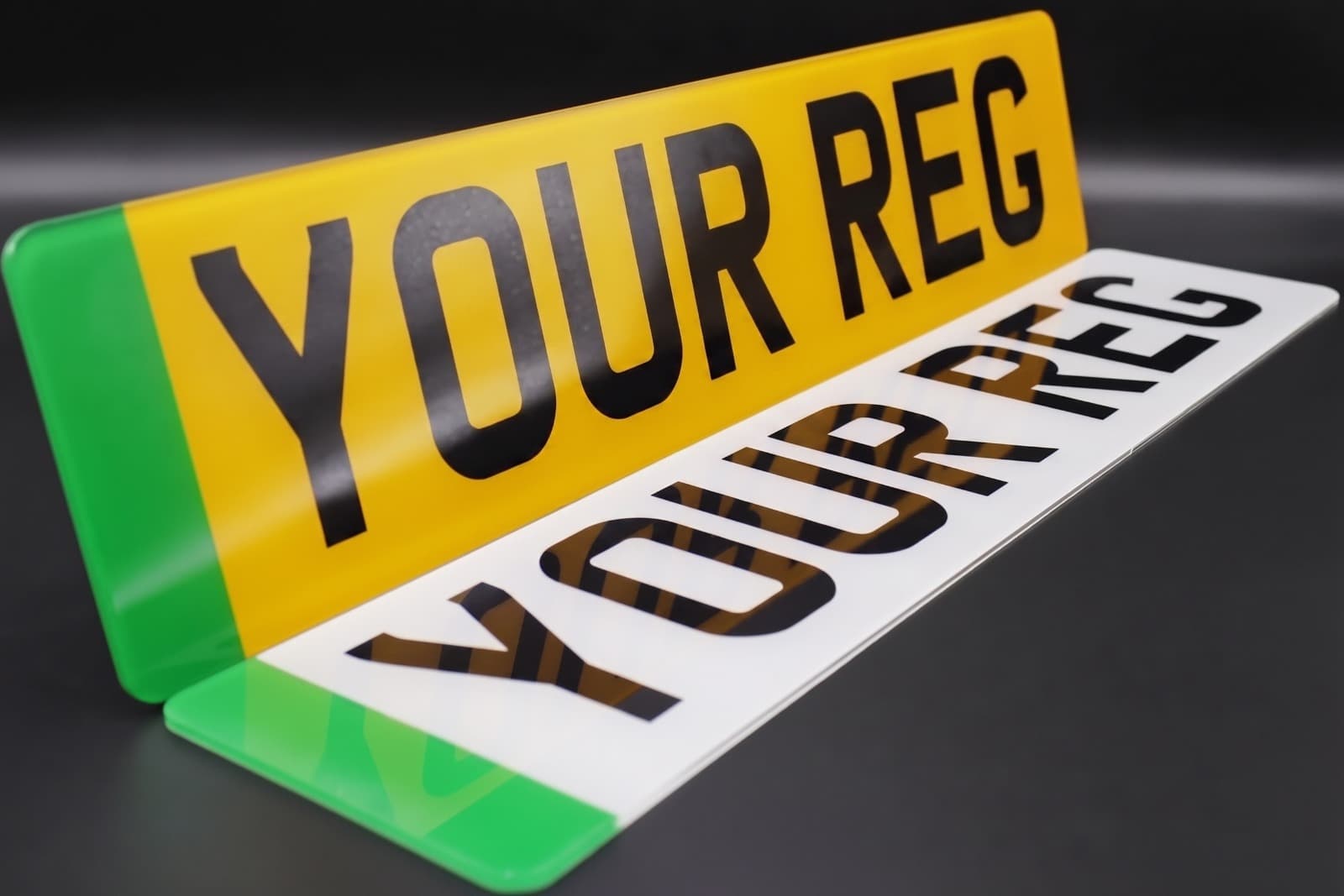 EV Car Plates number plate