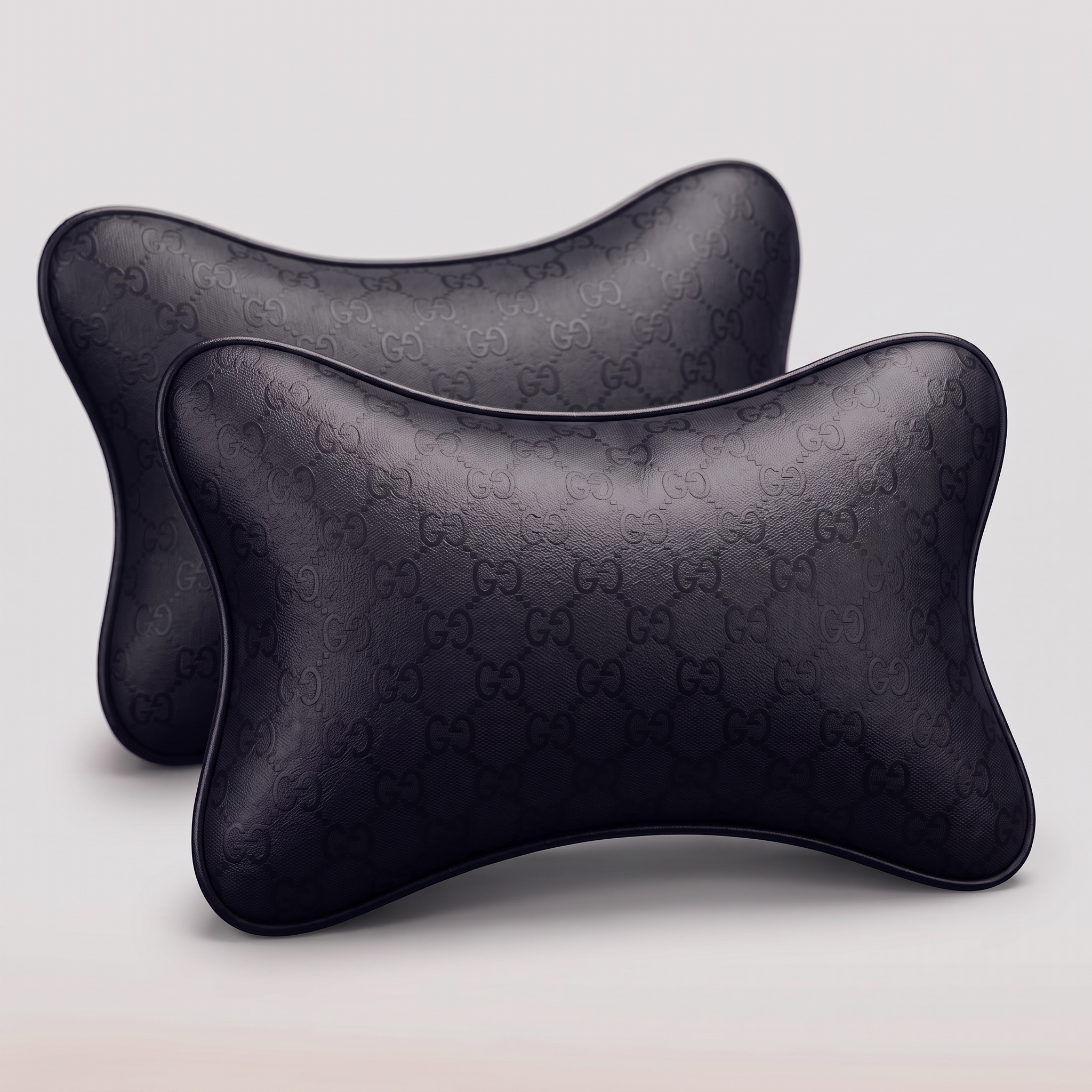 Car Pillow 'Gucci' Pair — Black — product photo