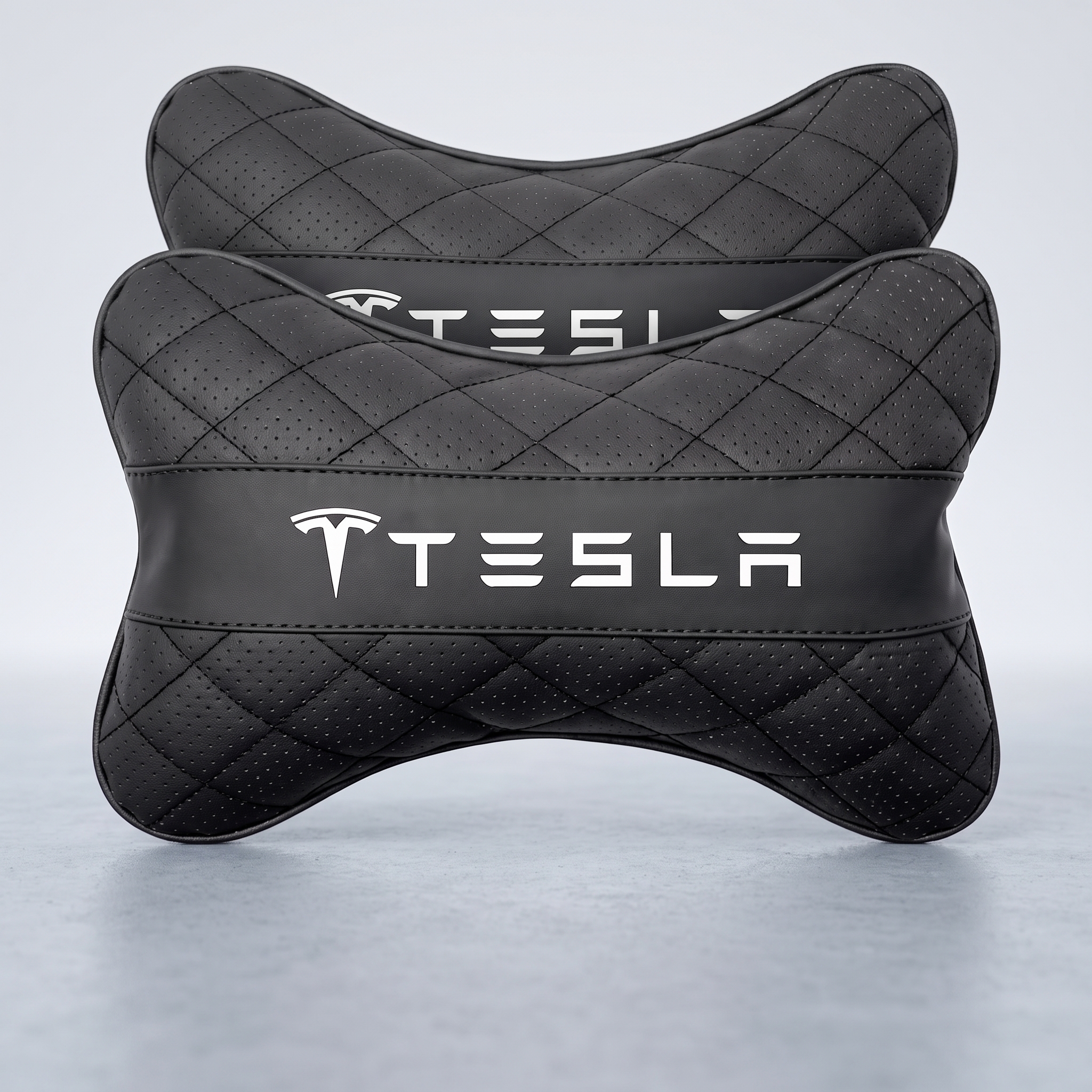 Car Pillow 'Tesla' Pair — Black — product photo